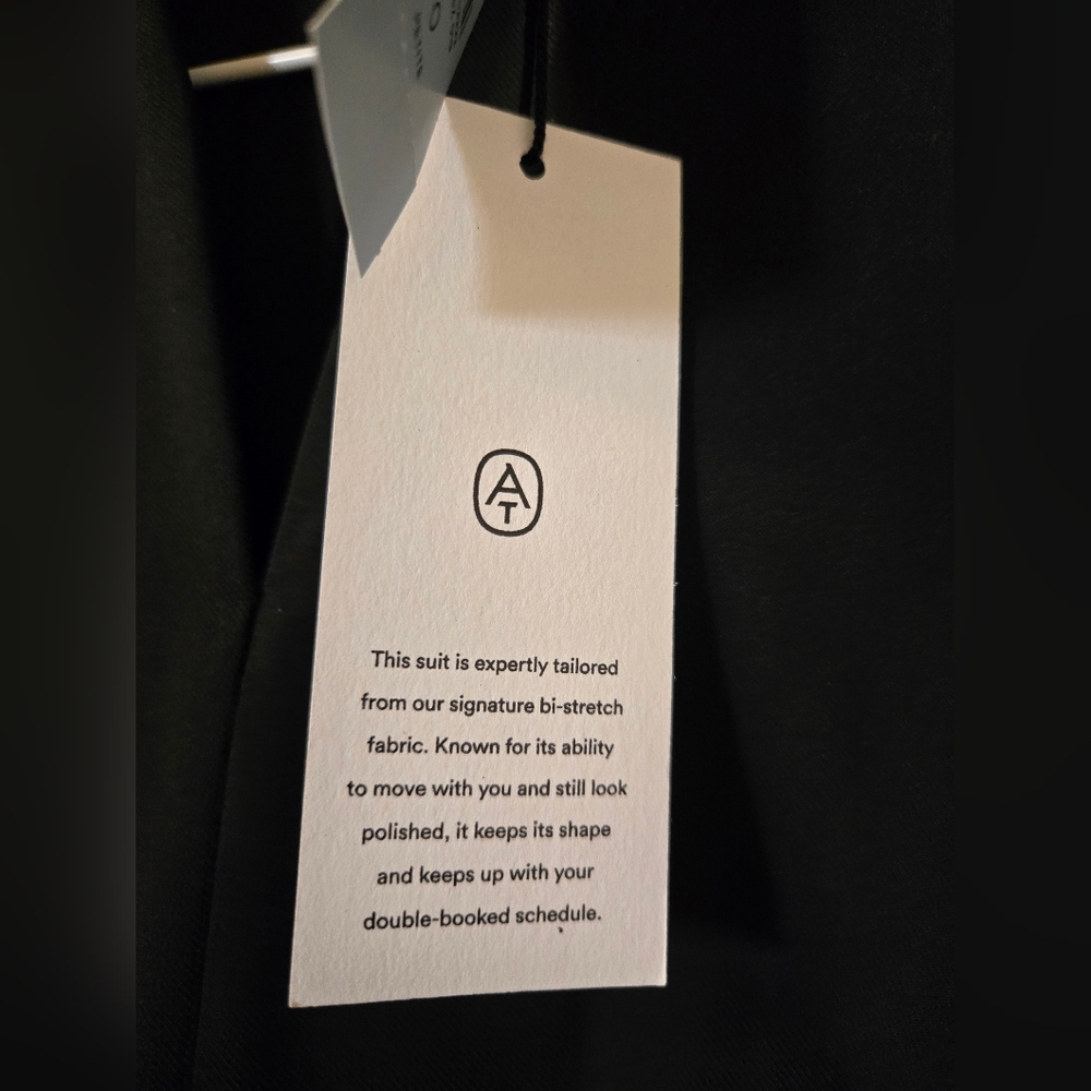 NWT Ann Taylor Sleeved, Lined Black Tailored Suit Dress - Picture 3 of 8